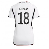 Tyskland Jonas Hofmann #18 Hemmatröja Dam VM 2022 Kortärmad